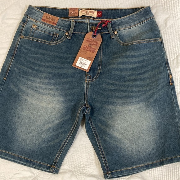 Hudson Jeans Other - HUDSON & BARROW Mens Jeans Short stretch